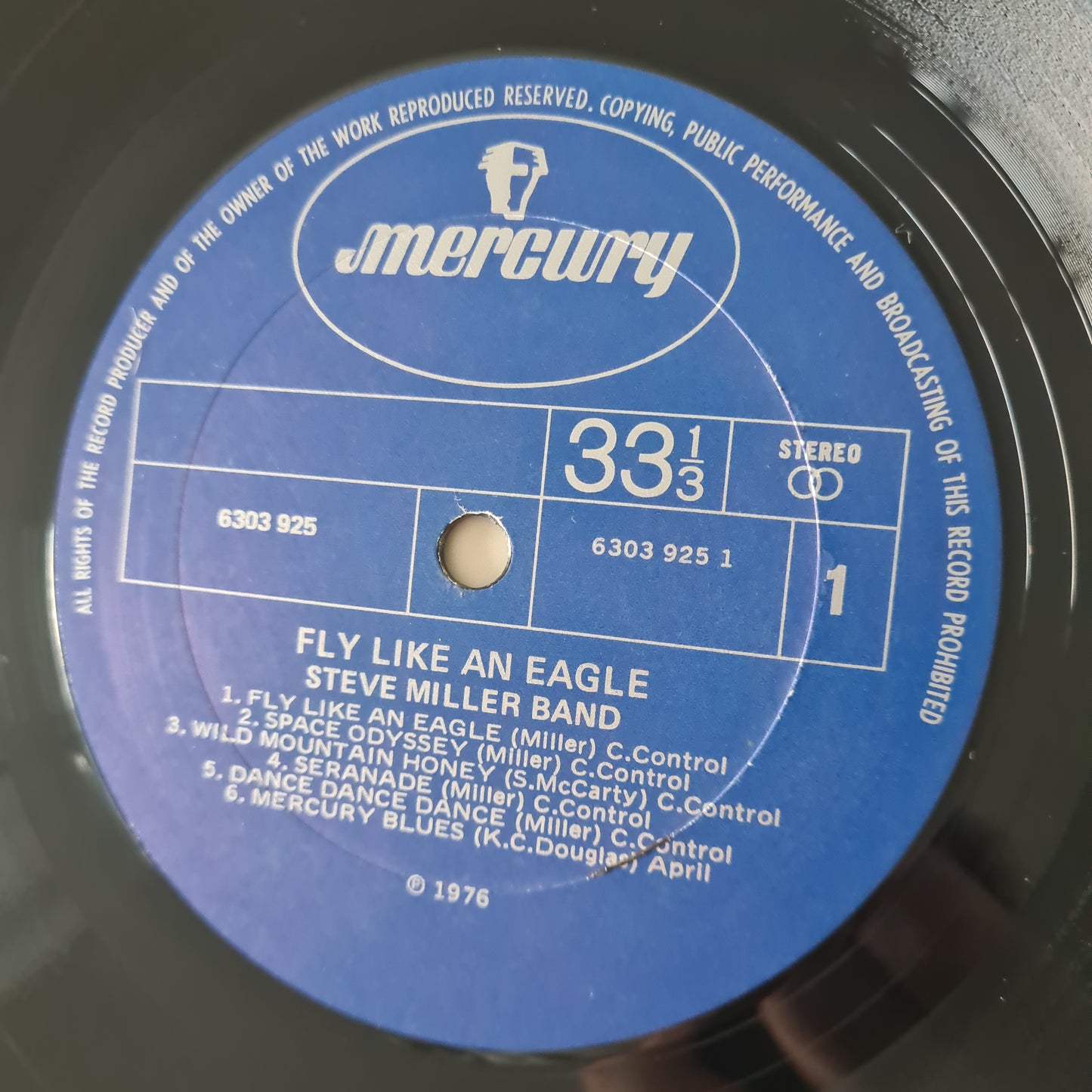 Steve Miller Band – Fly Like An Eagle - 1976 - Vinyl Record LP