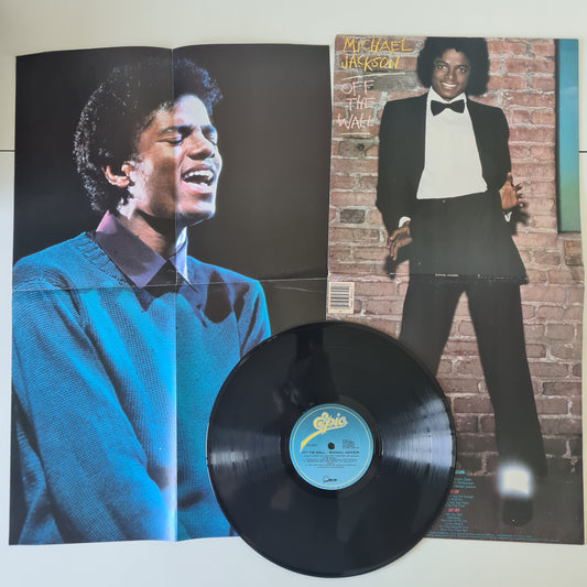 Michael Jackson – Off The Wall - 1979 (First Australian Pressing with RARE original Poster)- Vinyl Record LP