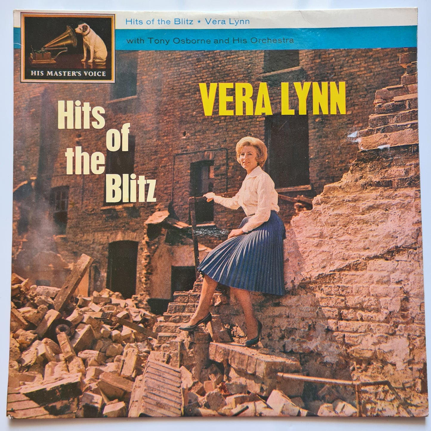 Vera Lynn With Tony Osborne And His Orchestra – Hits Of The Blitz - 1962 - Vinyl Record LP