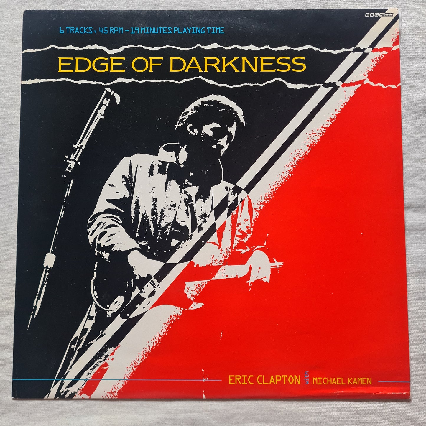 Eric Clapton – Edge Of Darkness - 1985 - Vinyl Record LP