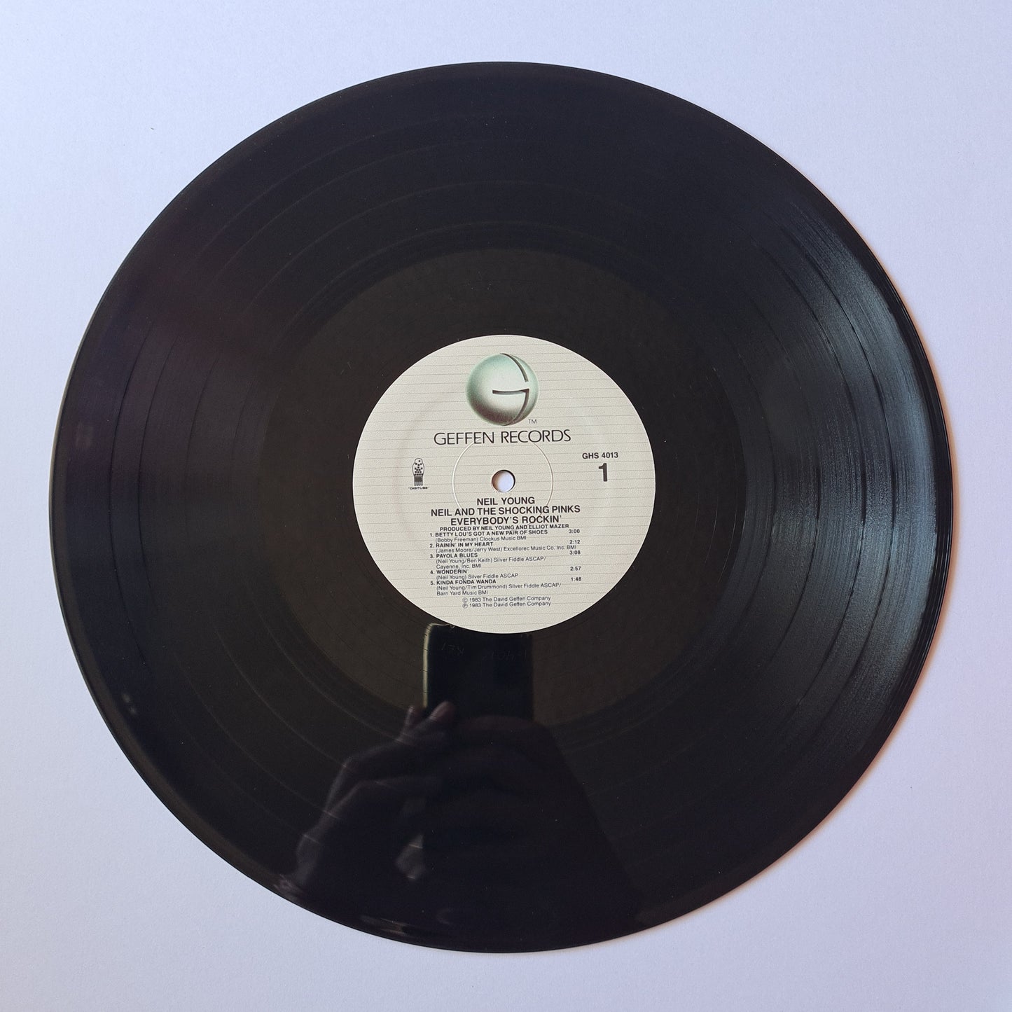 Neil Young – Everybody's Rockin' - 1983 - Vinyl Record LP