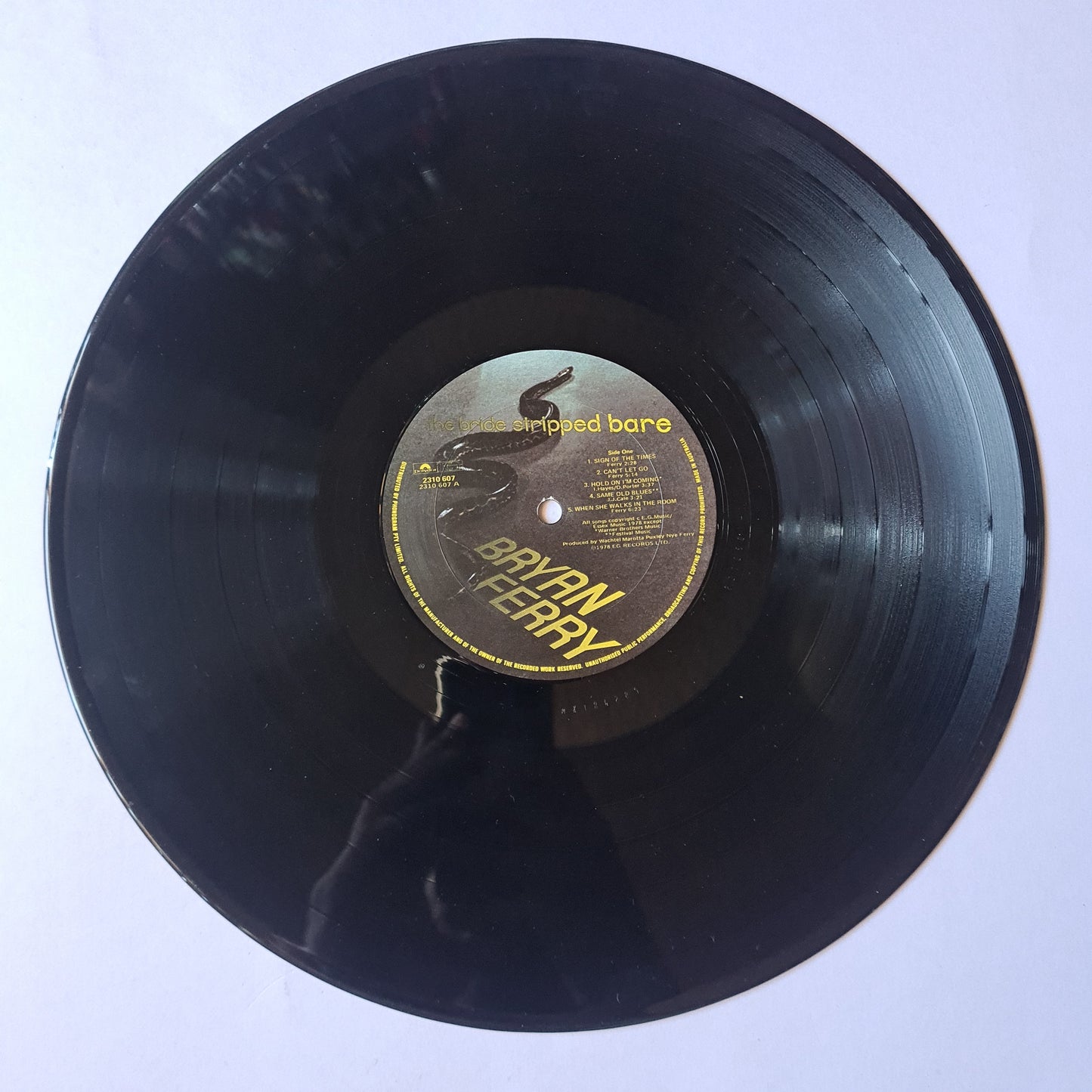 Bryan Ferry – The Bride Stripped Bare - 1978 (Gatefold) - Vinyl Record LP