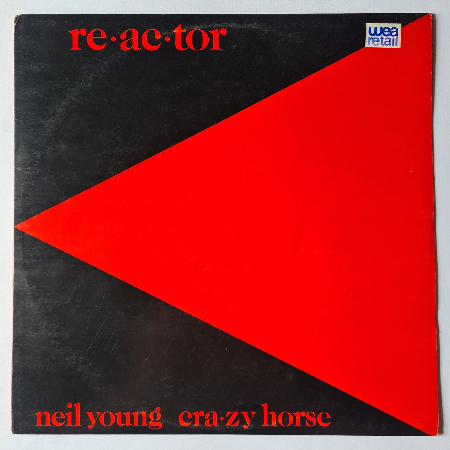 Neil Young & Crazy Horse – Re.ac.tor - 1981 - Vinyl Record LP