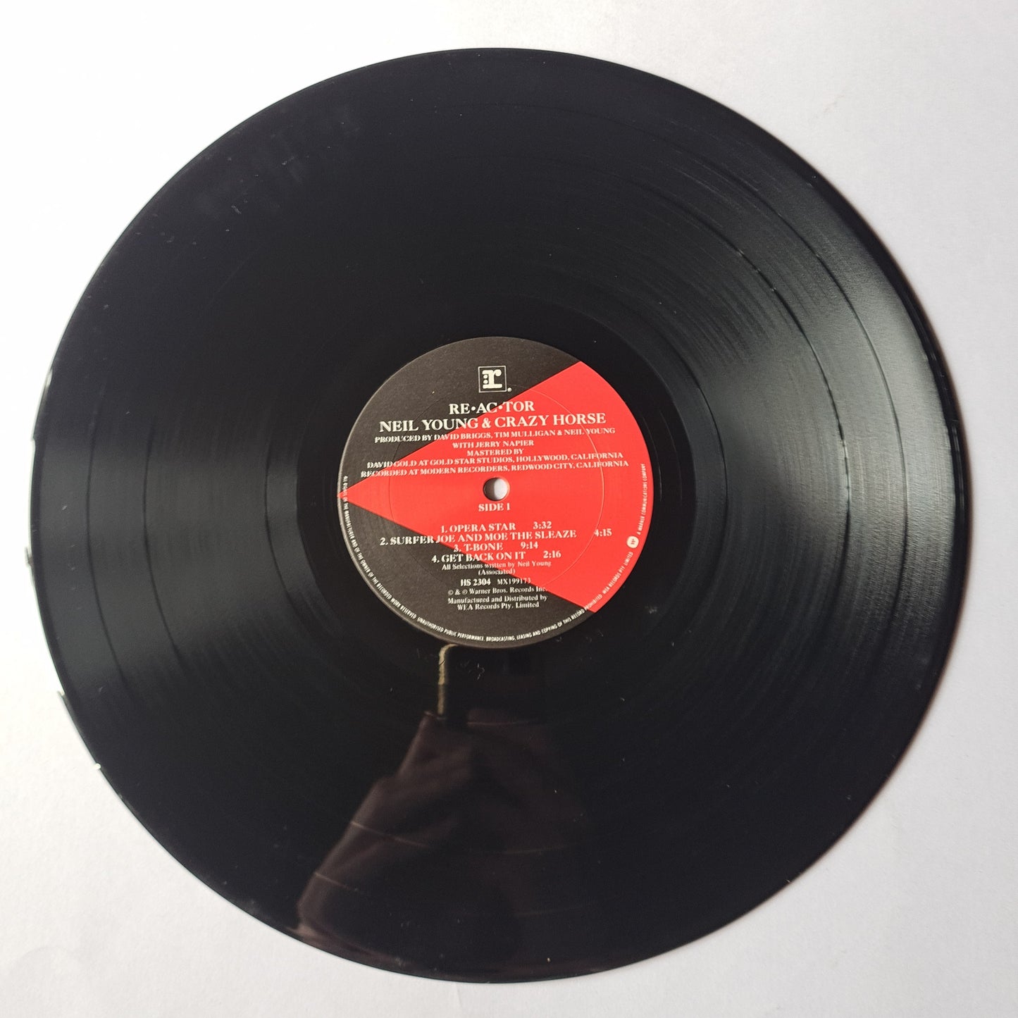 Neil Young & Crazy Horse – Re.ac.tor - 1981 - Vinyl Record LP