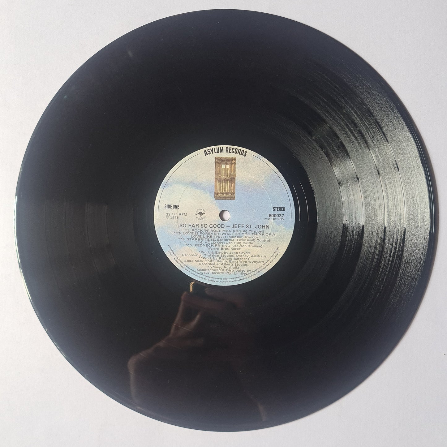 Jeff St John – So Far So Good  - 1978 (Gatefold) - Vinyl Record LP