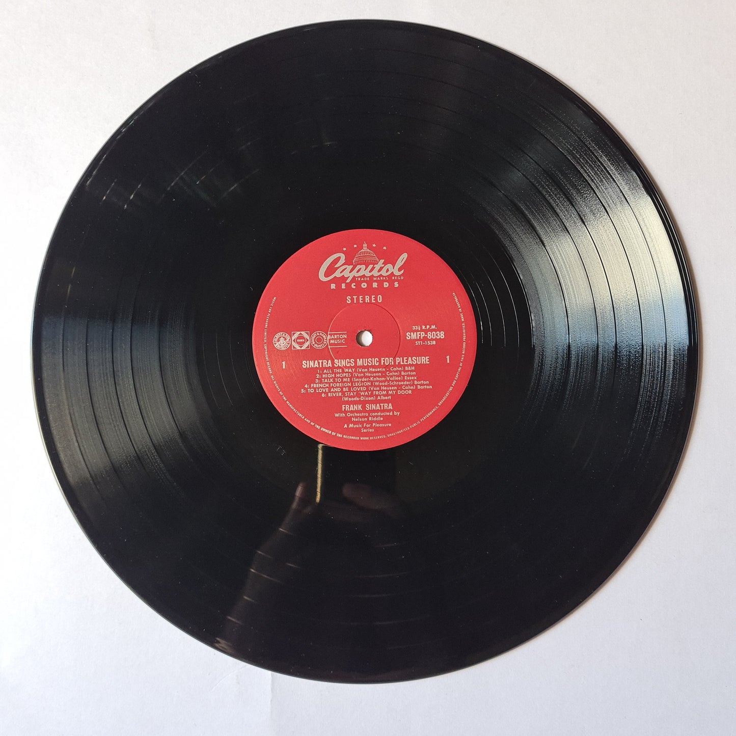 Frank Sinatra – Sings Music For Pleasure - Compilation - Vinyl Record LP