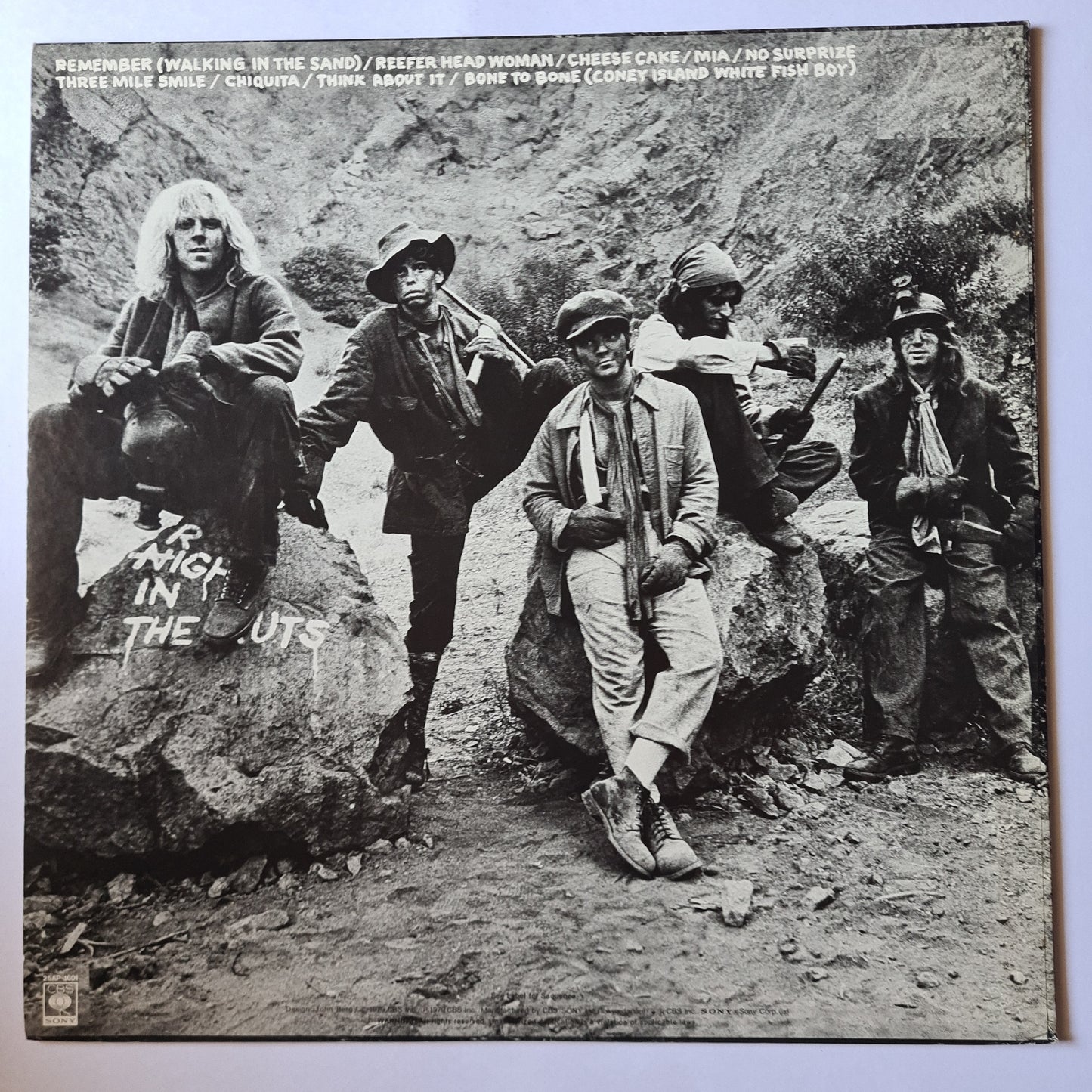 Aerosmith – Night In The Ruts - 1979 - Vinyl Record LP