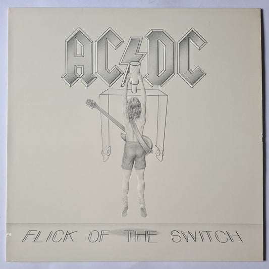 AC/DC – Flick Of The Switch - 1983 - Vinyl Record LP - Sound Hound Records