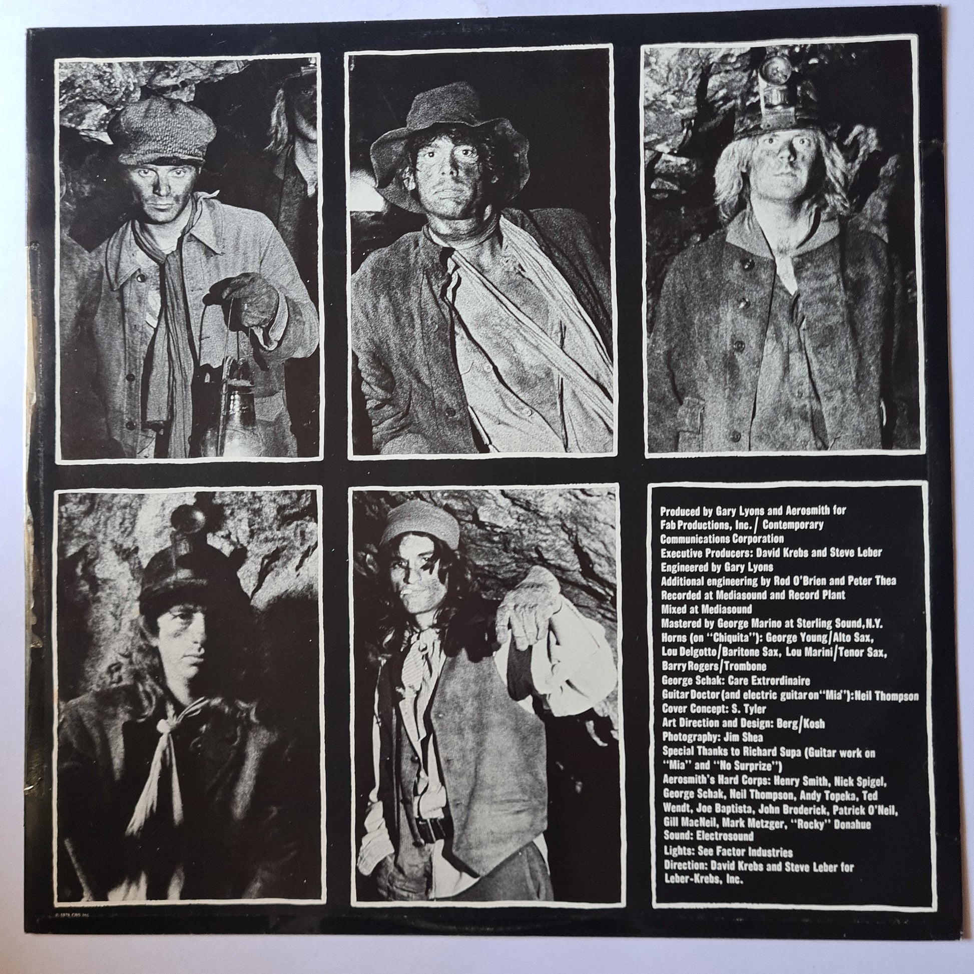Aerosmith – Night In The Ruts - 1979 - Vinyl Record LP - Sound Hound Records
