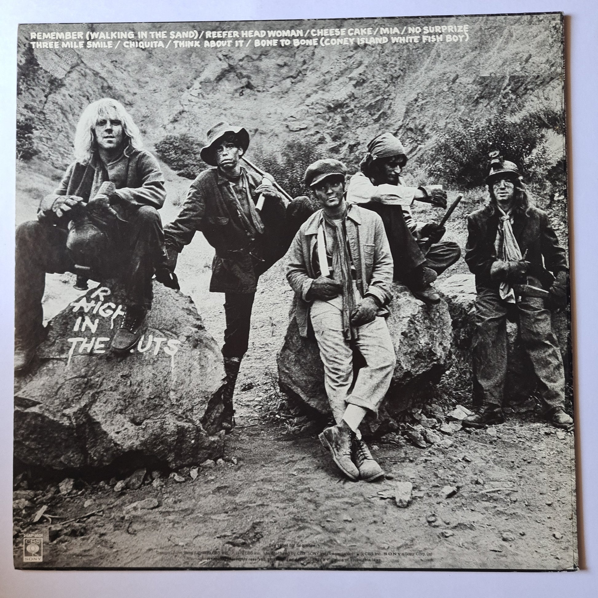 Aerosmith – Night In The Ruts - 1979 - Vinyl Record LP - Sound Hound Records
