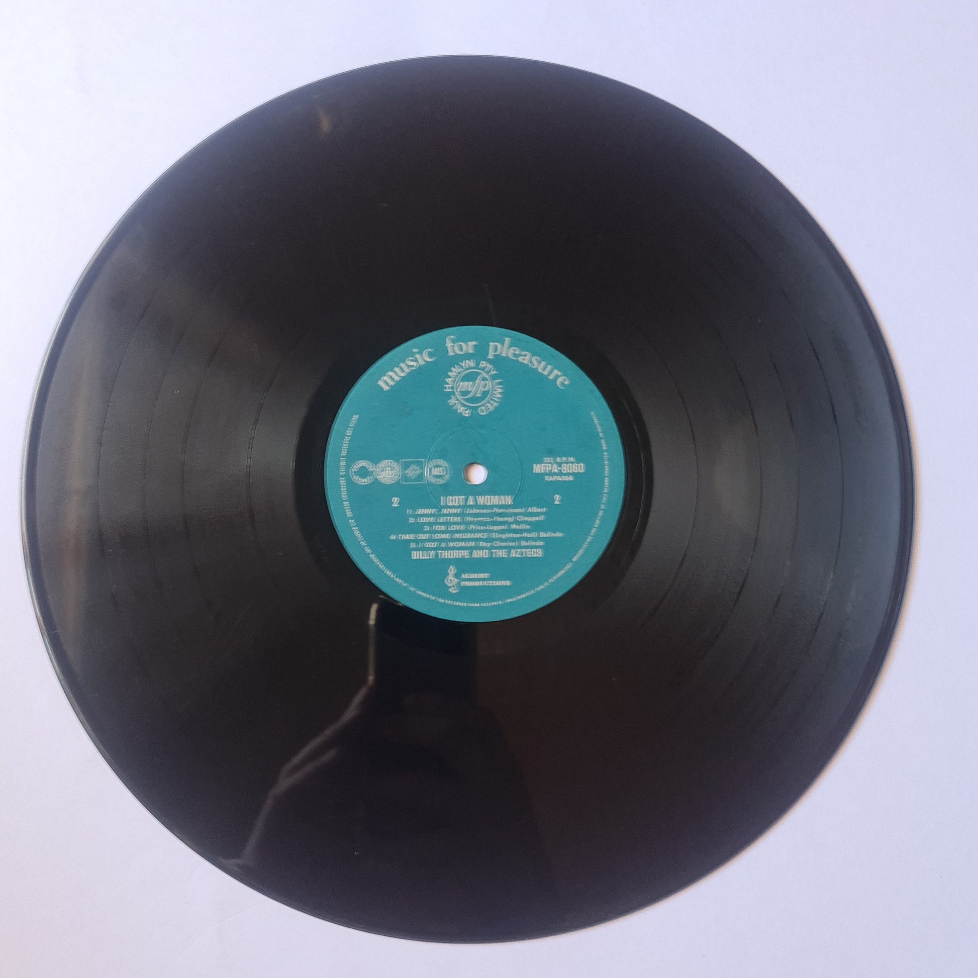 Billy Thorpe & The Aztecs – I Got A Woman - 1968 - Vinyl Record LP - Sound Hound Records