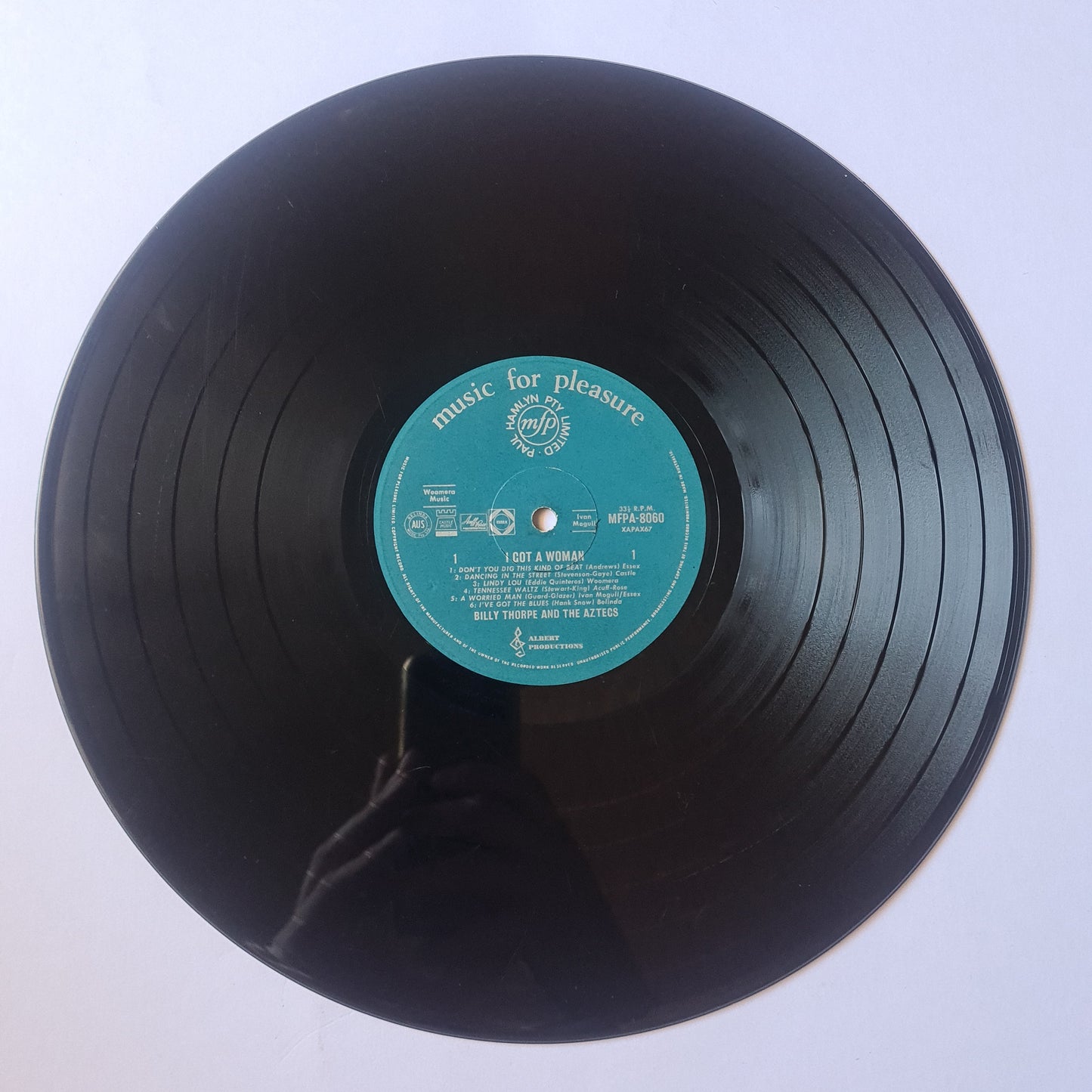Billy Thorpe & The Aztecs – I Got A Woman - 1968 - Vinyl Record LP - Sound Hound Records