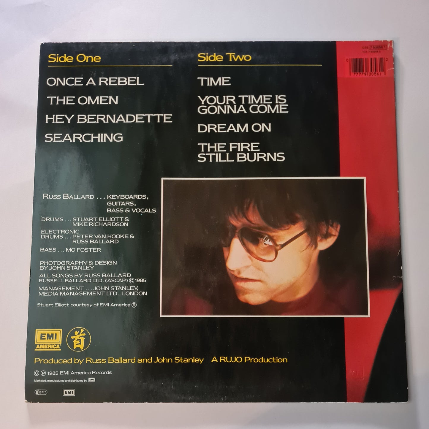 CLEARANCE STOCK! - RUSS BALLARD - VINYL RECORD LP - Sound Hound Records