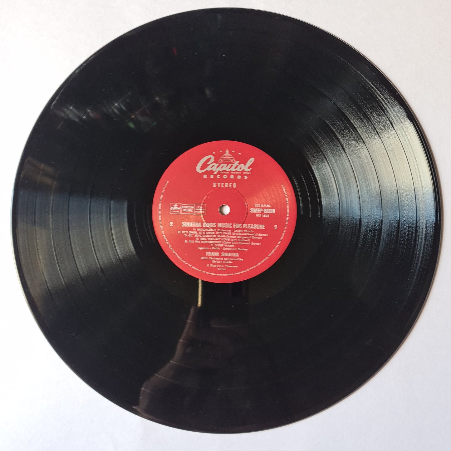 Frank Sinatra – Sings Music For Pleasure - Compilation - Vinyl Record LP - Sound Hound Records
