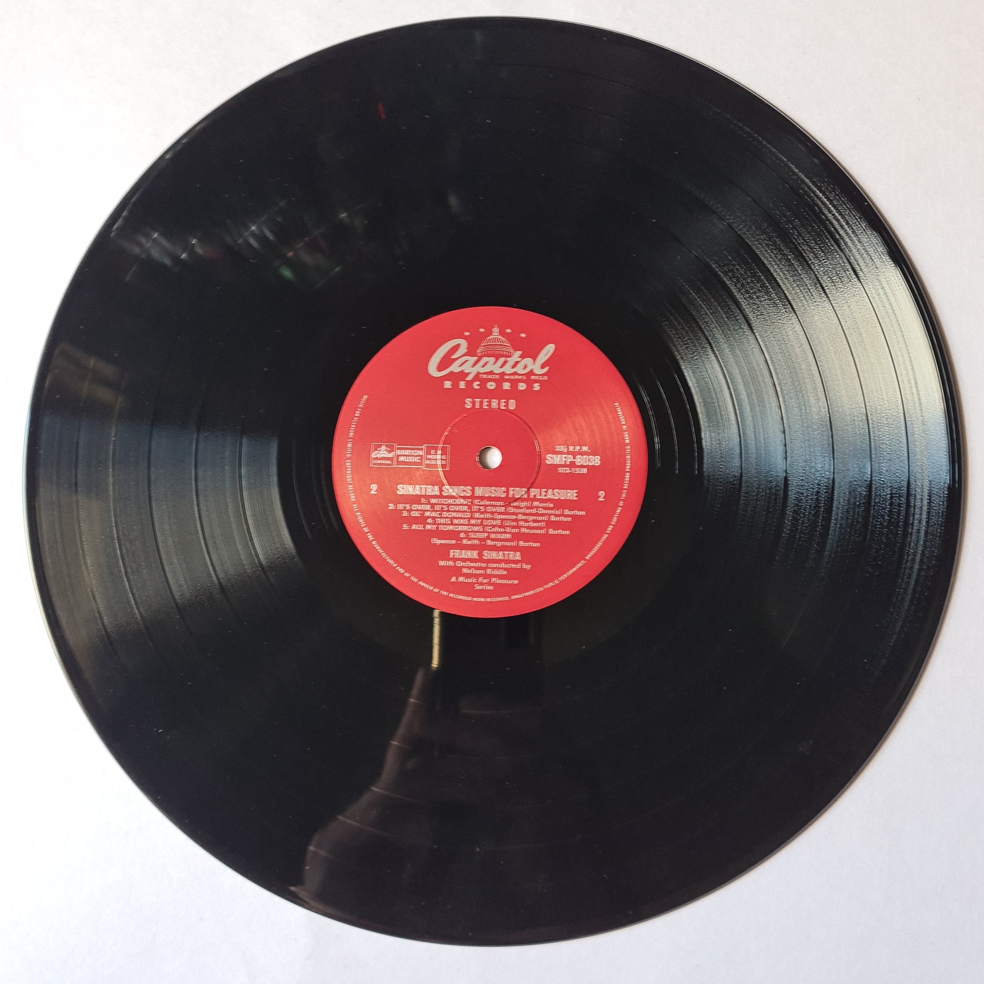 Frank Sinatra – Sings Music For Pleasure - Compilation - Vinyl Record LP - Sound Hound Records