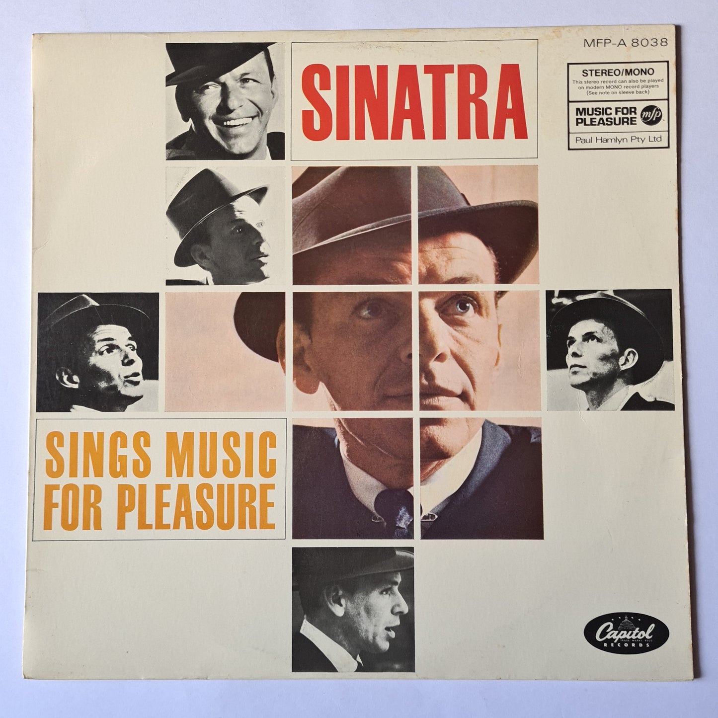 Frank Sinatra – Sings Music For Pleasure - Compilation - Vinyl Record LP - Sound Hound Records