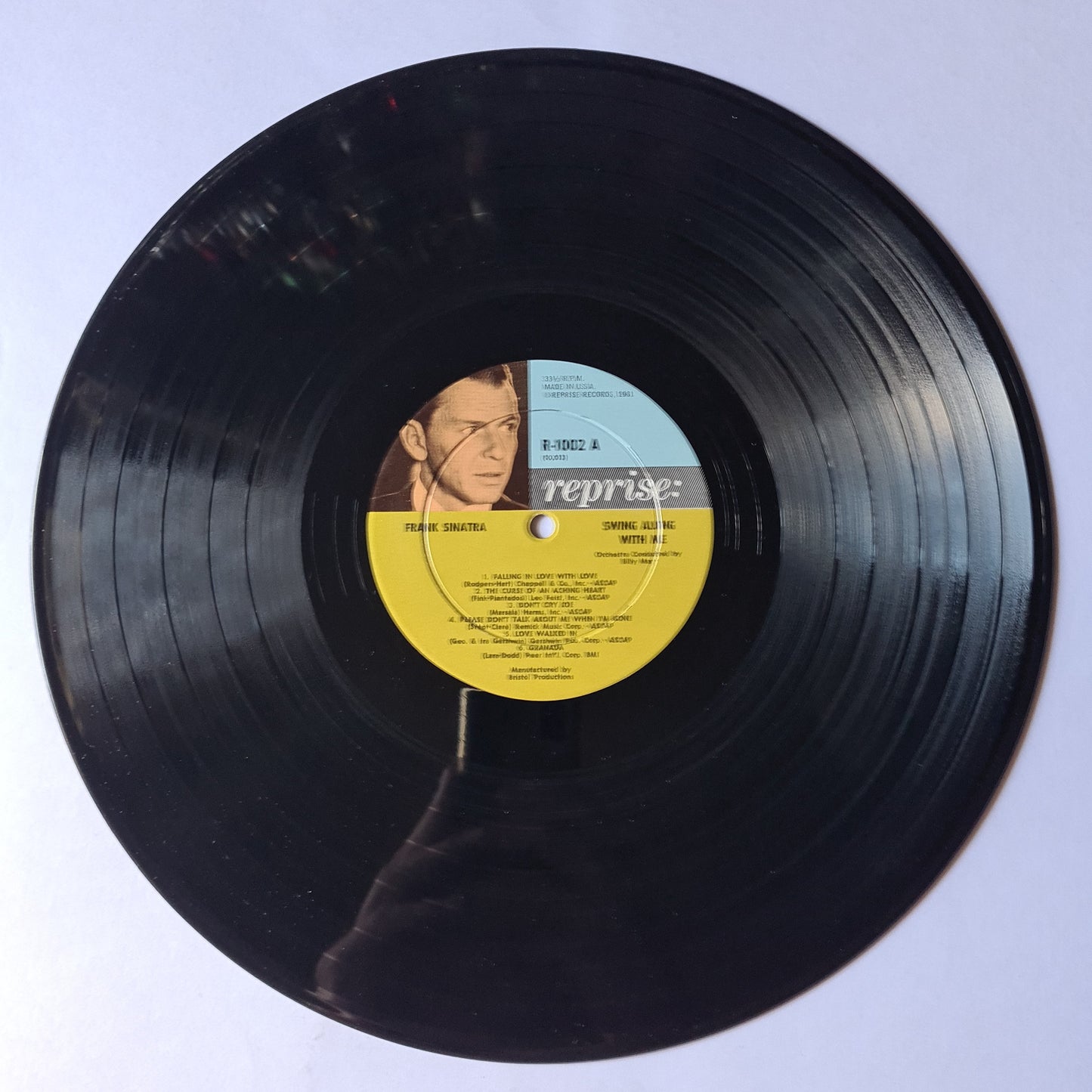 Frank Sinatra – Swing Along With Me - 1961 - Vinyl Record LP - Sound Hound Records