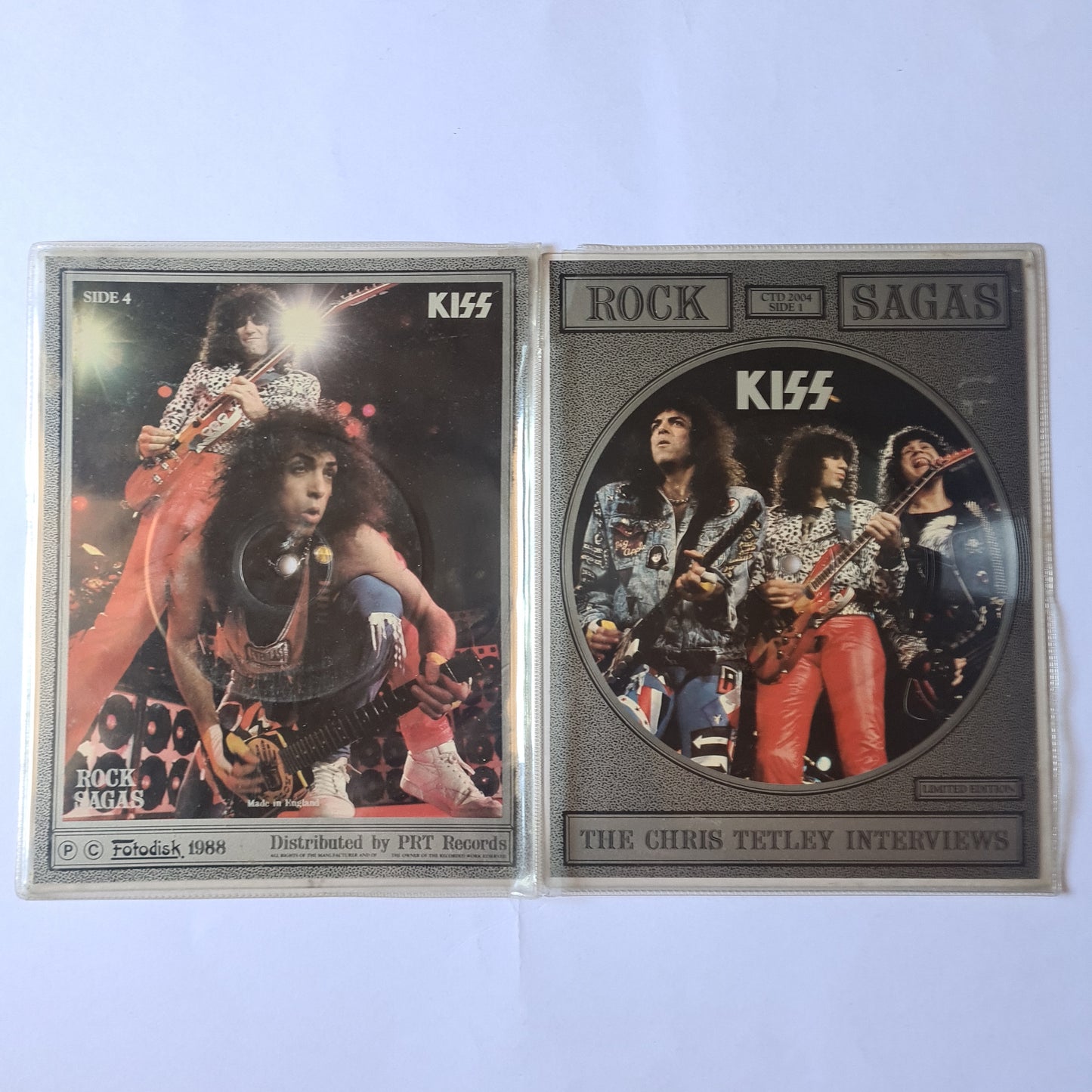KISS – Rock Sagas: The Chris Tetley Interviews - 1988 (Picture Disc) - Vinyl Record LP - Sound Hound Records