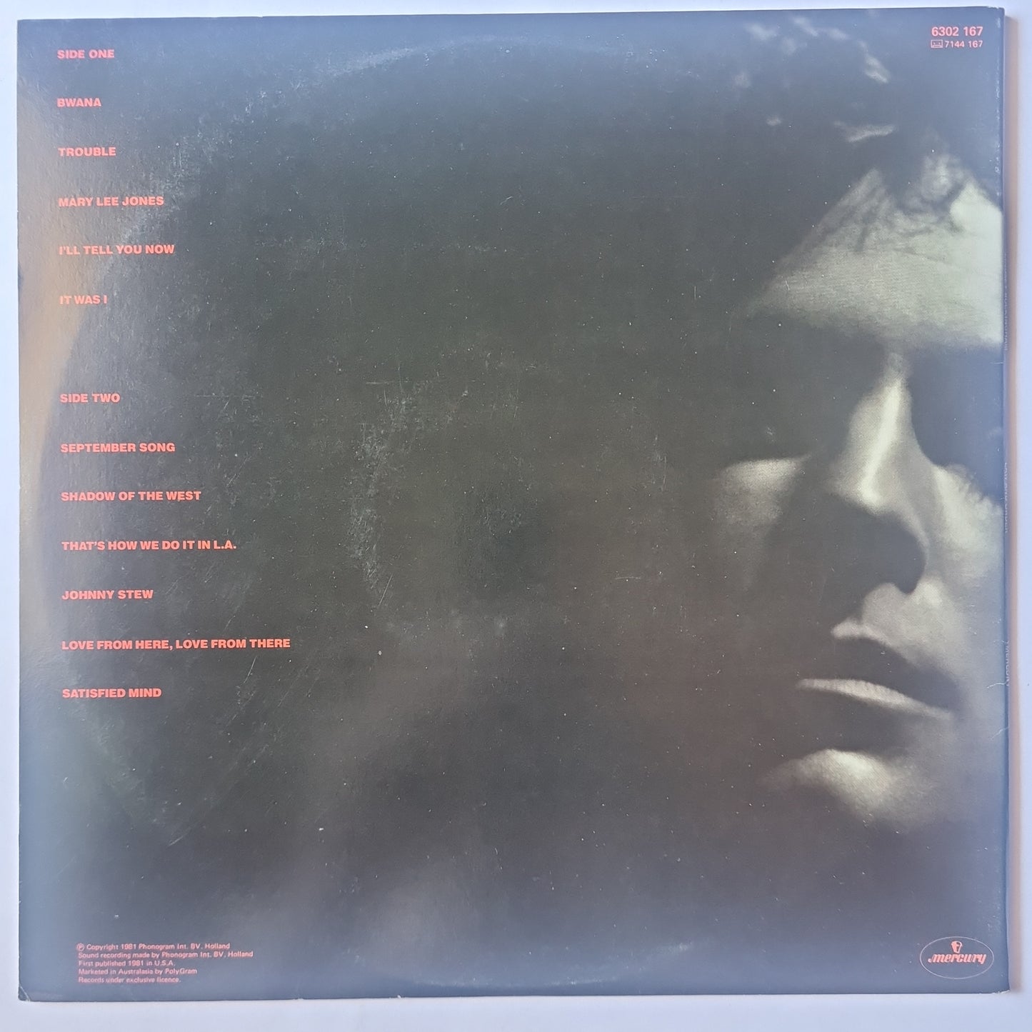 Lindsey Buckingham (Fleetwood Mac) – Law & Order - 1981 (Gatefold) - Vinyl Record LP - Sound Hound Records