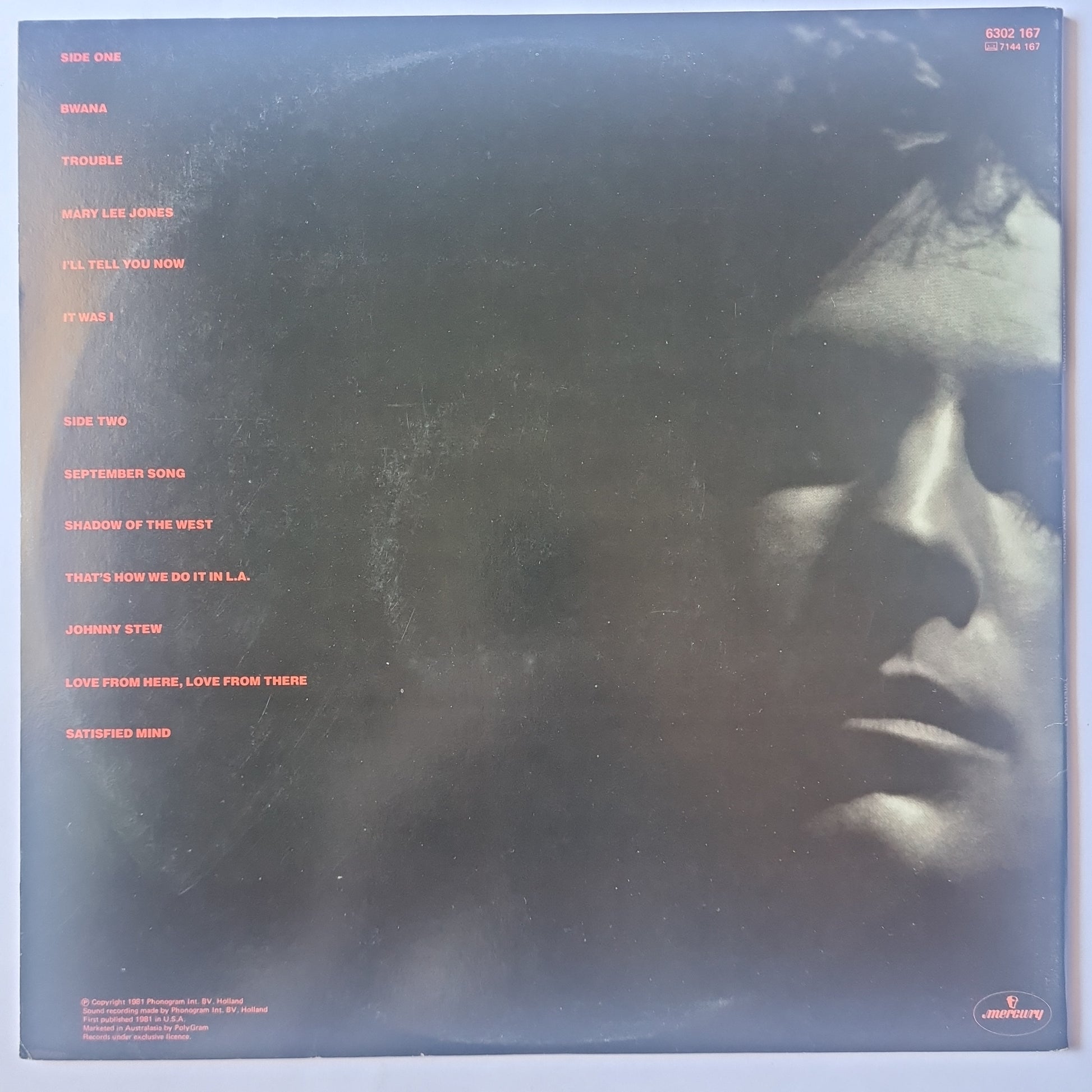 Lindsey Buckingham (Fleetwood Mac) – Law & Order - 1981 (Gatefold) - Vinyl Record LP - Sound Hound Records