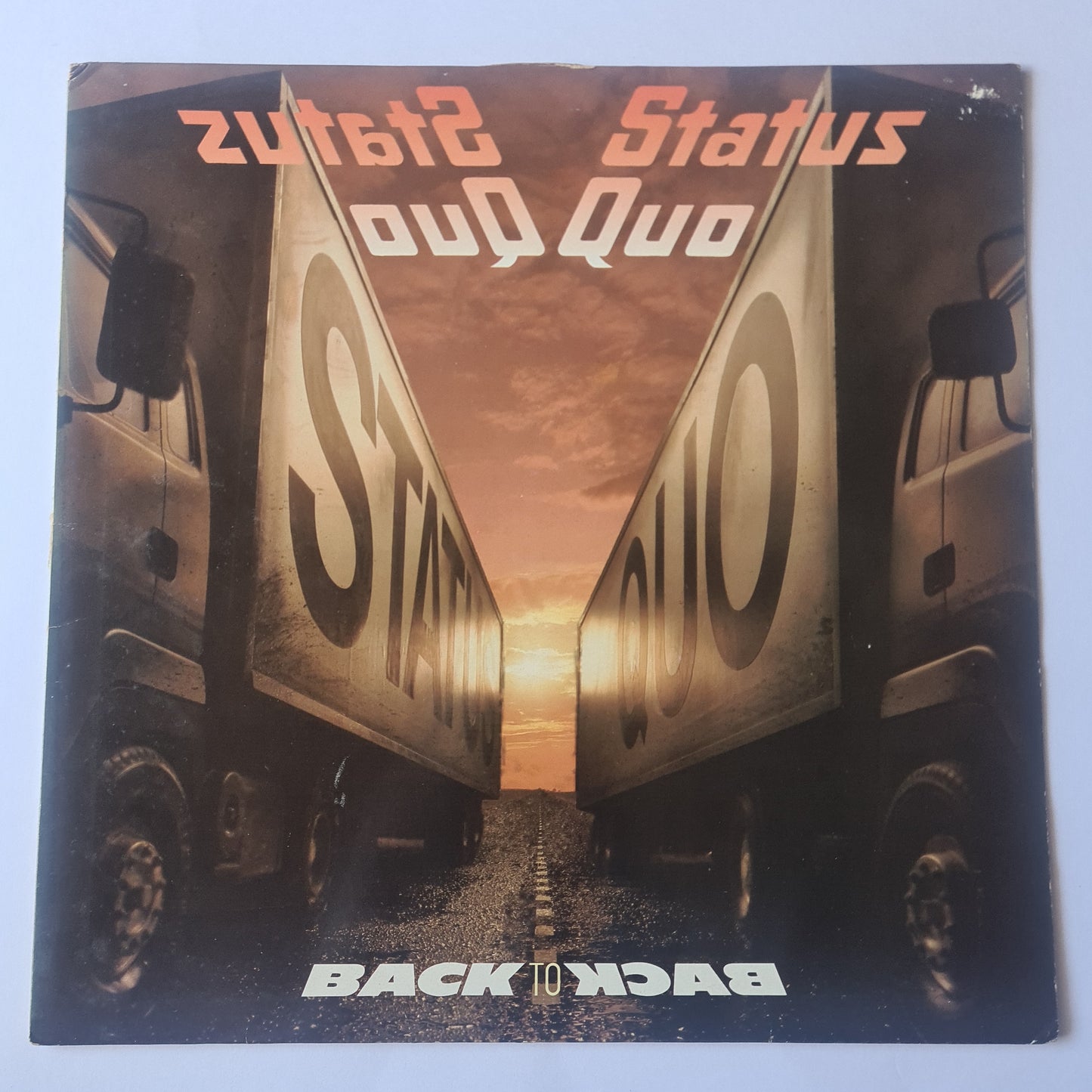 Status Quo – Back To Back - 1983 - Vinyl Record LP - Sound Hound Records