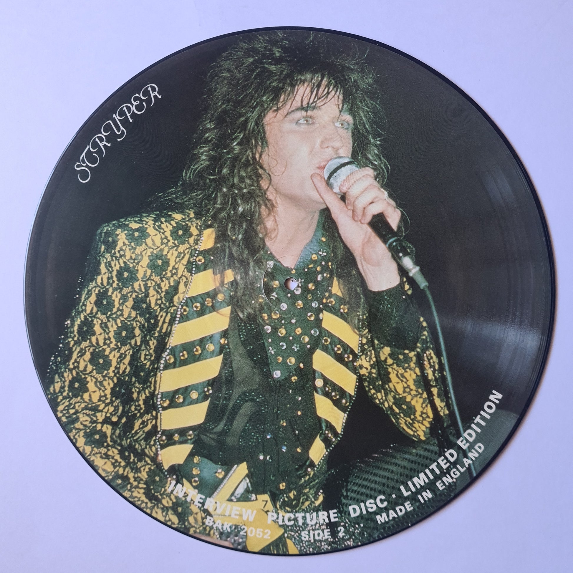 Stryper – Interview Picture Disc: Limited Edition Made In England - 1980's - Vinyl Record LP - Sound Hound Records