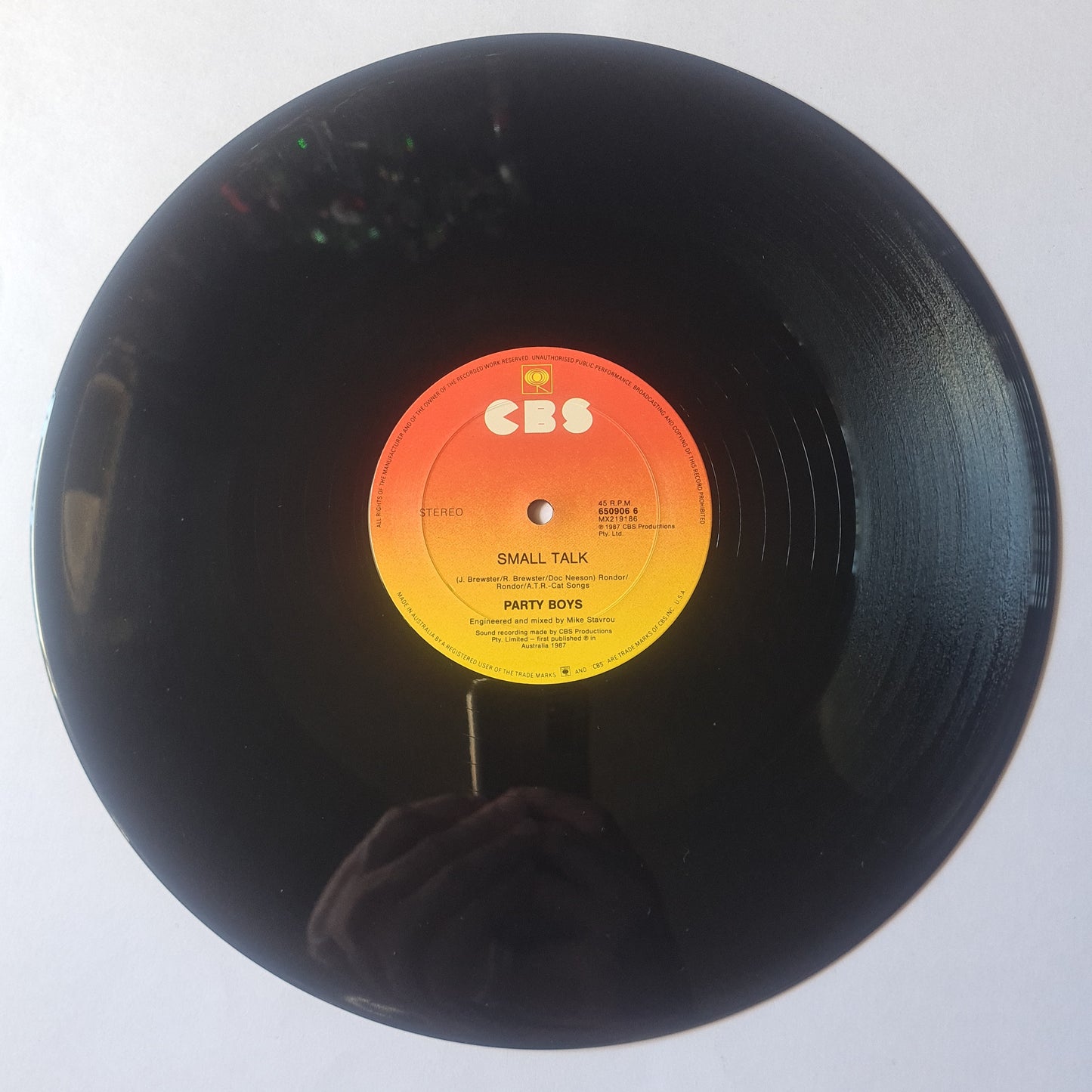 The Party Boys – He's Gonna Step On You Again (Stompmix: 12 Inch Single) - 1987 - Vinyl Record maxi Single - Sound Hound Records