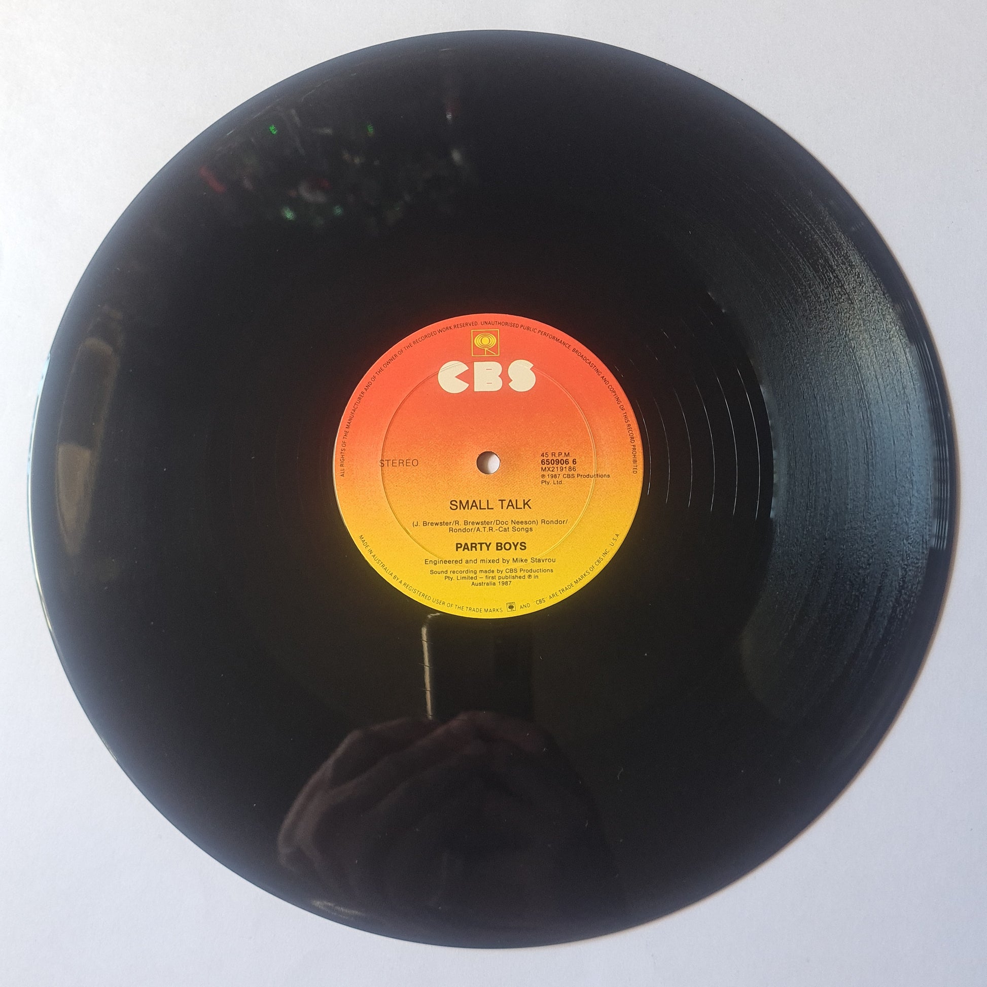 The Party Boys – He's Gonna Step On You Again (Stompmix: 12 Inch Single) - 1987 - Vinyl Record maxi Single - Sound Hound Records